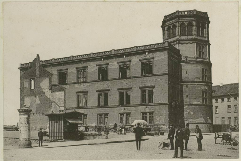 Schloss und Schlossturm 1888