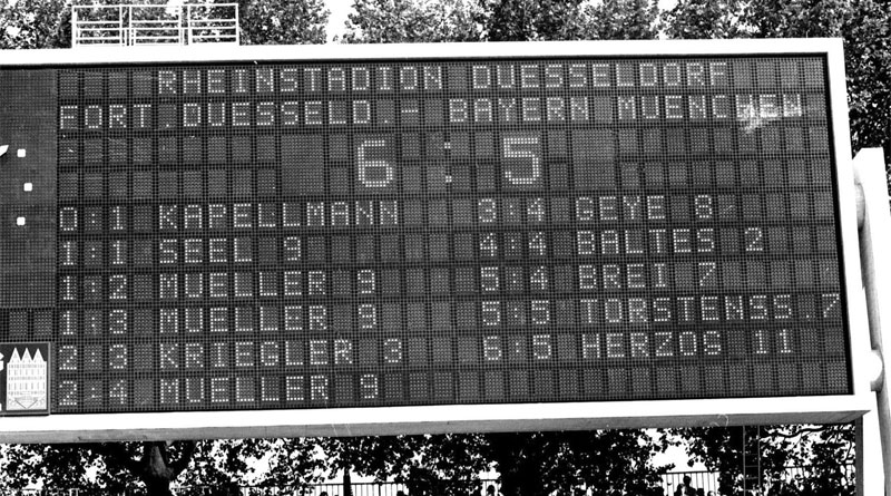 Fortuna Düsseldorf gewinnt 6:5 gegen FC Bayern München